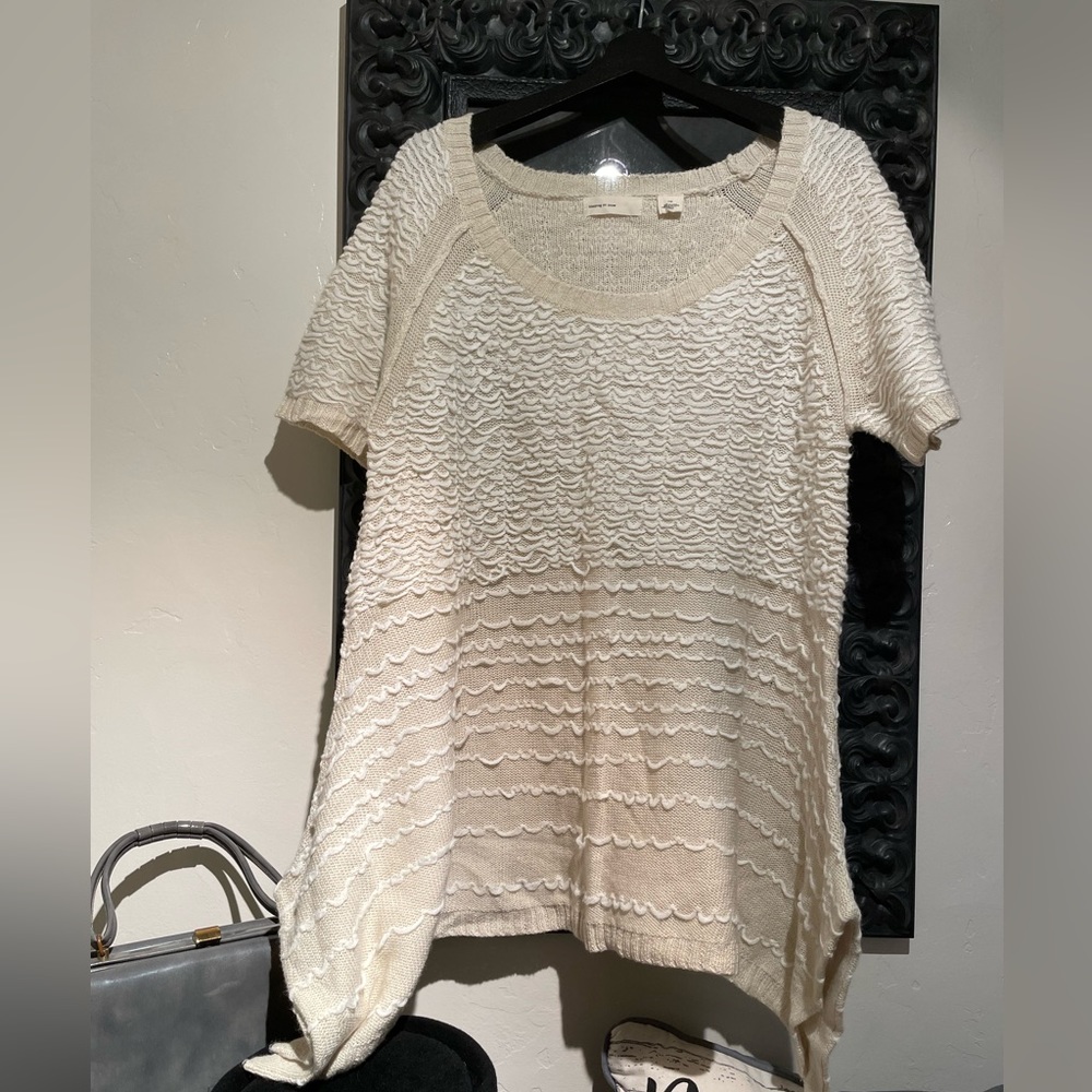 Anthropologie Sleeping on Snow Sweater
